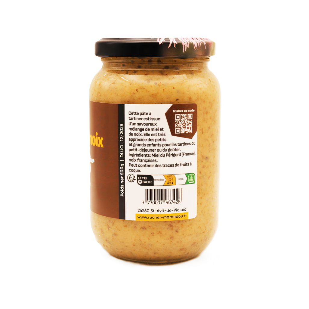 Miel aux Noix du Périgord 500g – Image 3