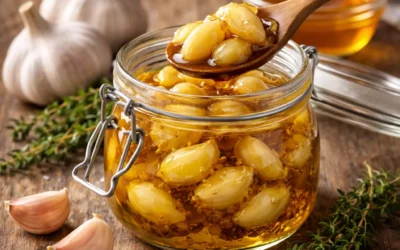 Ail confit au miel : ma recette maison fondante, conservation et idées gourmandes
