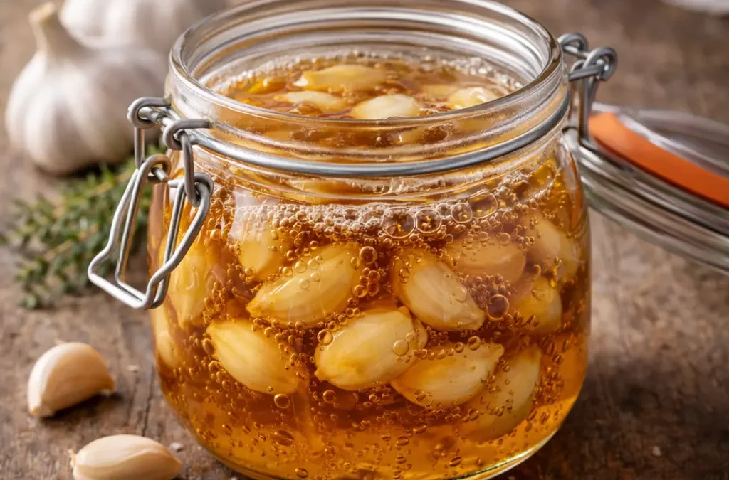 Ail fermenté au miel : recette maison, fermentation, précautions et usages en cuisine